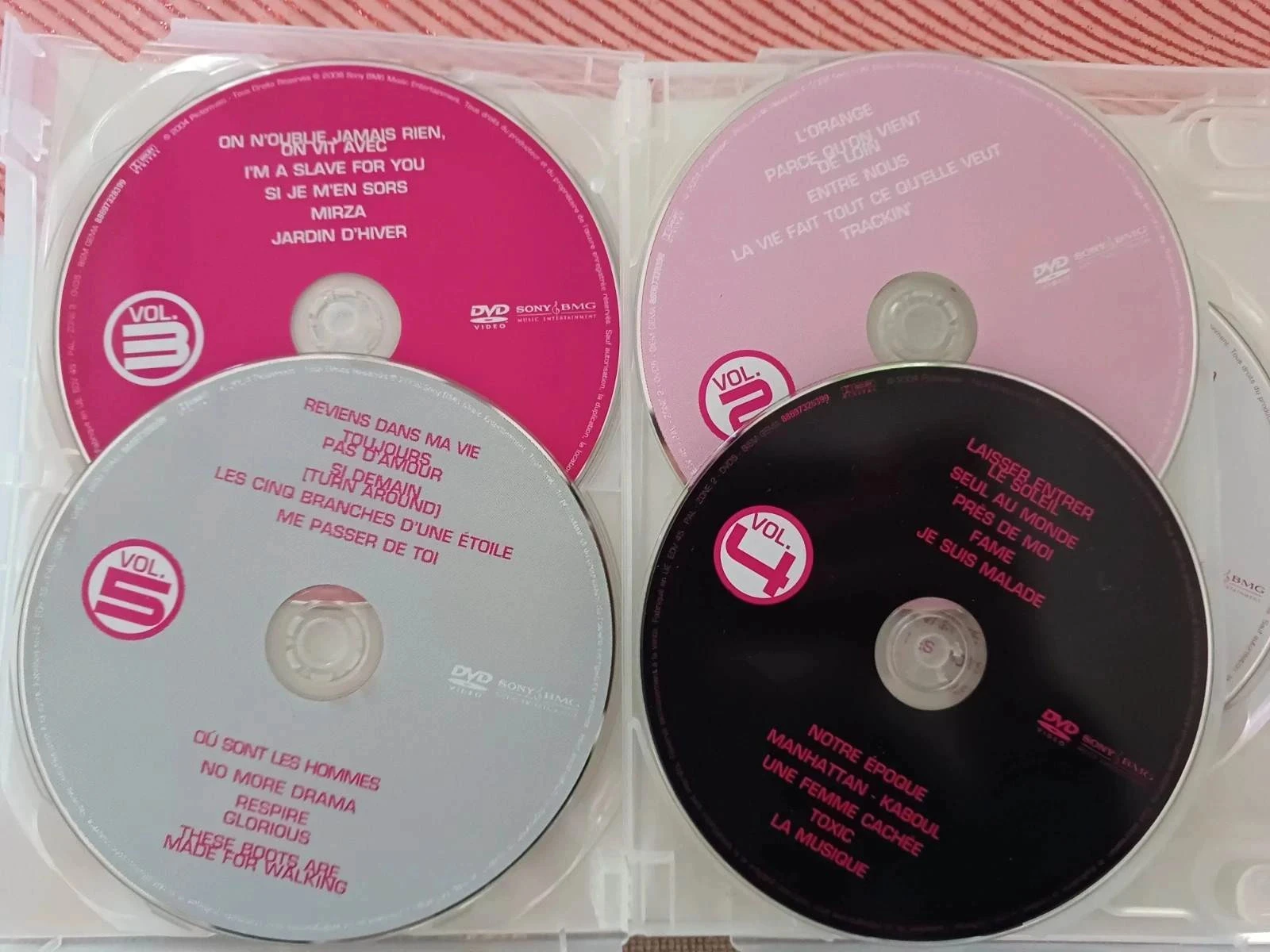 Coffret 5 dvd karaoke année 2002 – photo 2